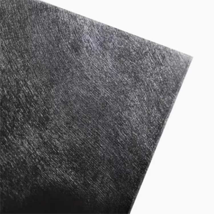 Karbonfiberoverflatematte for våte elektrostatiske utskillere