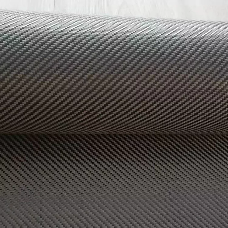 Twillvevd karbonfiberstoff